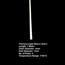 Thermocouple Sleeve Diameter 4mm, 4 Holes of Diameter 1mm, Length 1 Meter in Pakistan - In Stock Thermocouple Sleeve Diameter 4mm, 4 Holes of Diameter 1mm, Length 1 Meter in Pakistan - In Stock