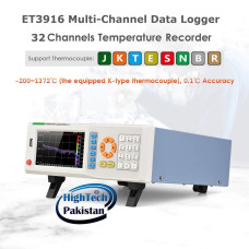 Temperature Data Logger ET3916, Multi-Channel Desktop 32 Channels