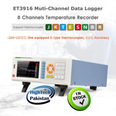 Temperature Data Logger ET3916, Multi-Channel Desktop 8 Channels - In Stock