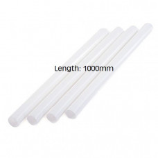 Teflon Rods PTFE Germany Brand Diameter 10mm, Length 250mm