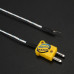 Thermocouple K-Type Temperature Range -40°C to 250°C for Data Loggers Wire Length 2 Meter