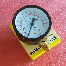 Pressure Gauge 1 Bar / 15 PSI, Black Body Dial Size 2.5 Inch, Reliable Quality In Stock Pressure Gauge 1 Bar / 15 PSI, Black Body Dial Size 2.5 Inch, Reliable Quality In Stock