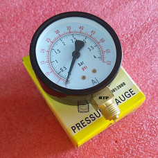 Pressure Gauge 4 Bar / 60 PSI, Black Body Dial Size 2.5 Inch, Reliable Quality In Stock Pressure Gauge 4 Bar / 60 PSI, Black Body Dial Size 2.5 Inch, Reliable Quality In Stock