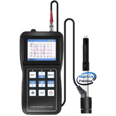 Leeb Hardness Tester for Metals, Colored LCD, Printer Support, Computer Support, CE Quality, Warranty One Year