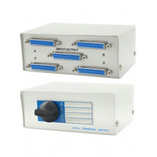 Data Transfer Switch with 4 D-Type 25 Pins Outputs